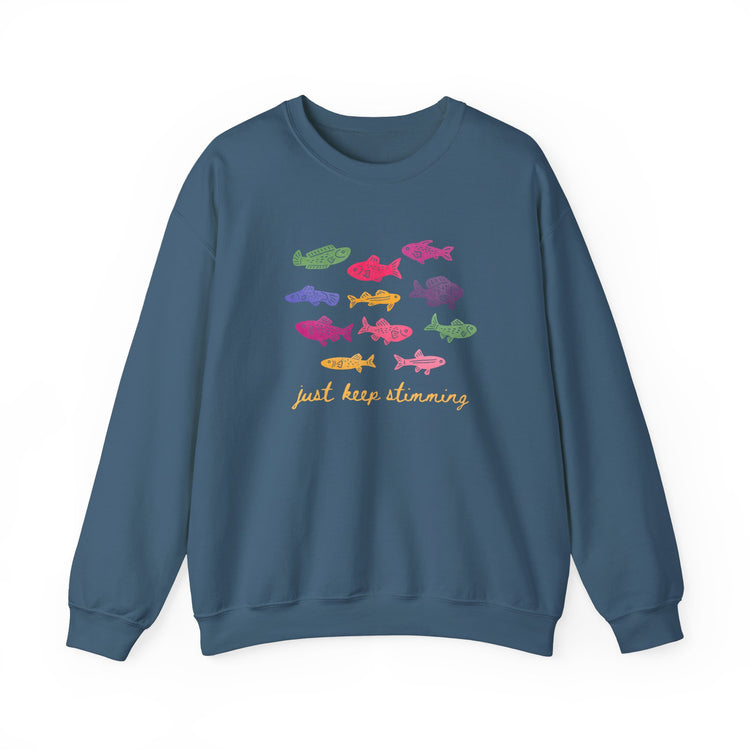 just keep stimming! crewneck
