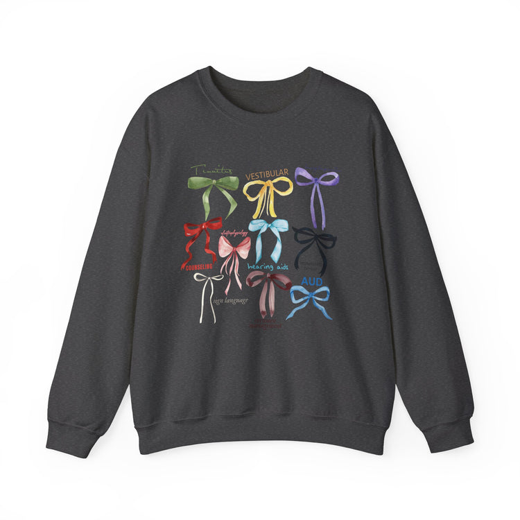 bow AUD era audiology crewneck