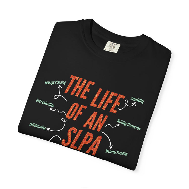 life of an SLPA comfort colors tee