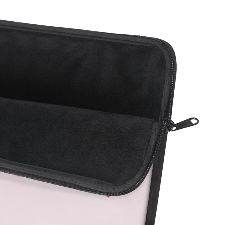 pink everyone deserves a voice laptop sleeve