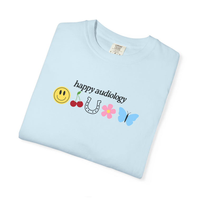 happy audiology comfort colors tee