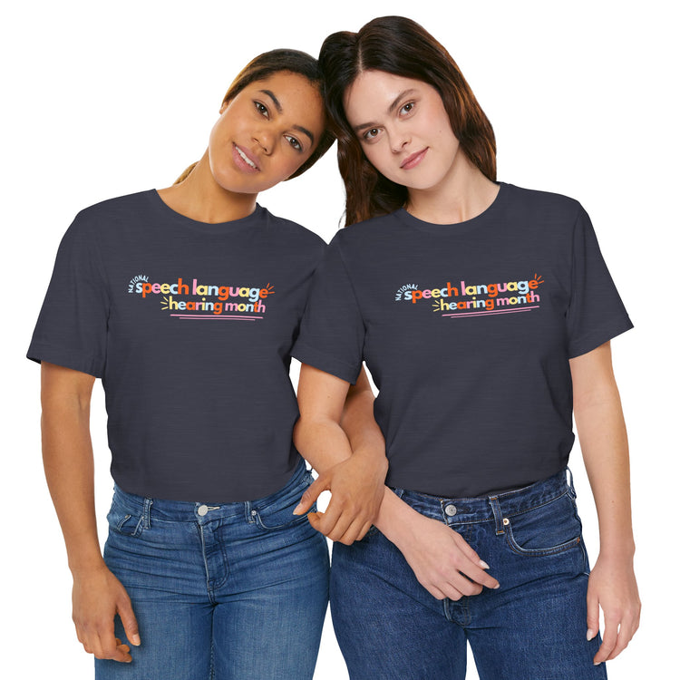 NSLHM colorful bold tee