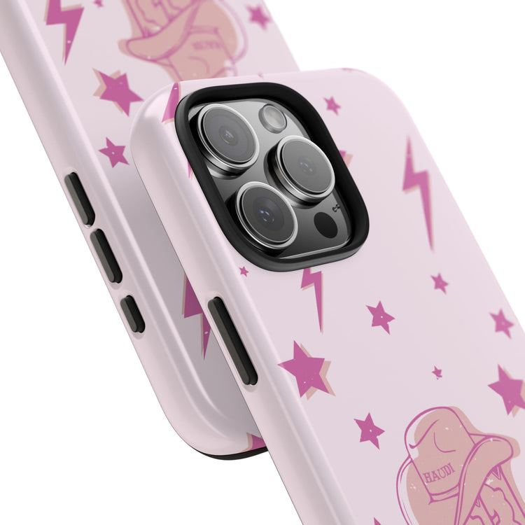 speech pathology cowboy boots howdy iPhone case