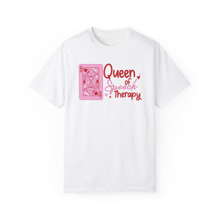 queen of hearts//speech comfort colors tee