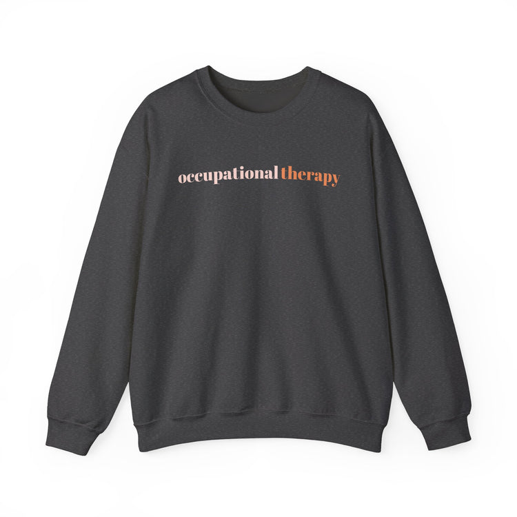 orange simple OT crewneck