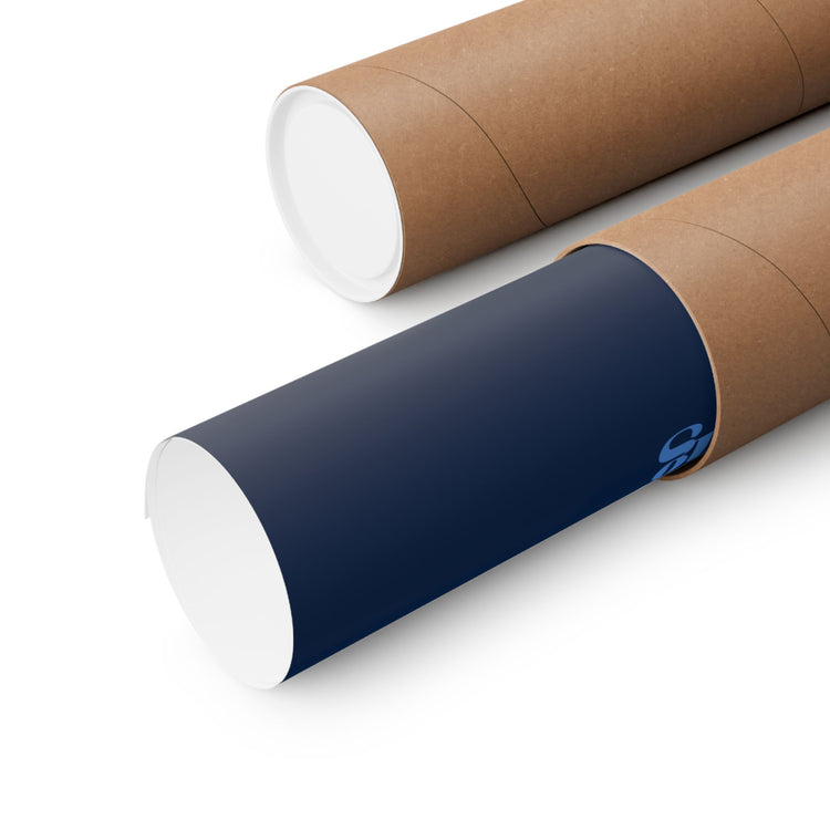 SLP scope blue wall poster