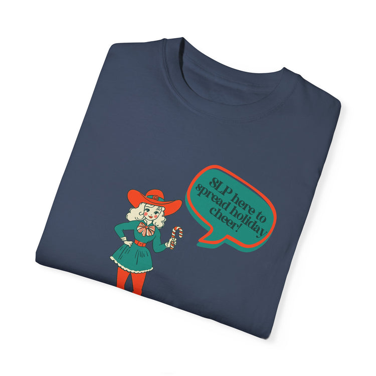 cowgirl slp elf scope comfort colors tee