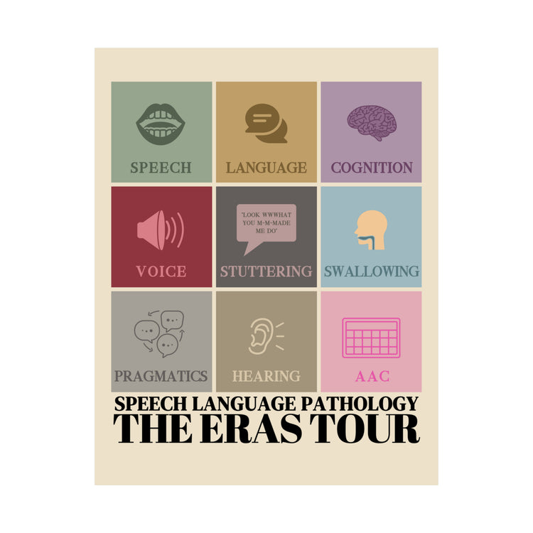 SLP eras scope wall poster