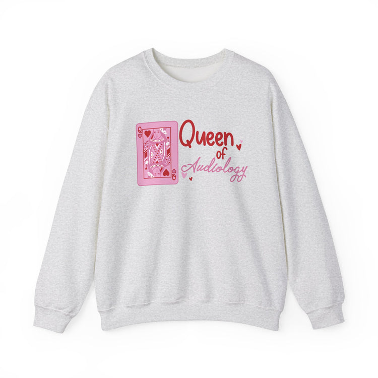 queen of audiology crewneck