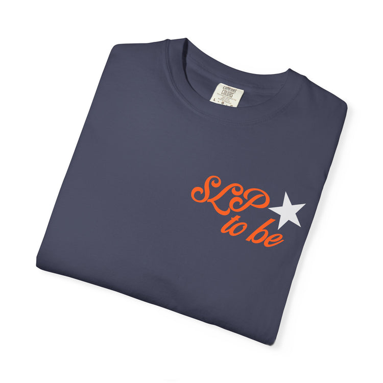 don't talk to me i'm in grad school front/back comfort colors tee
