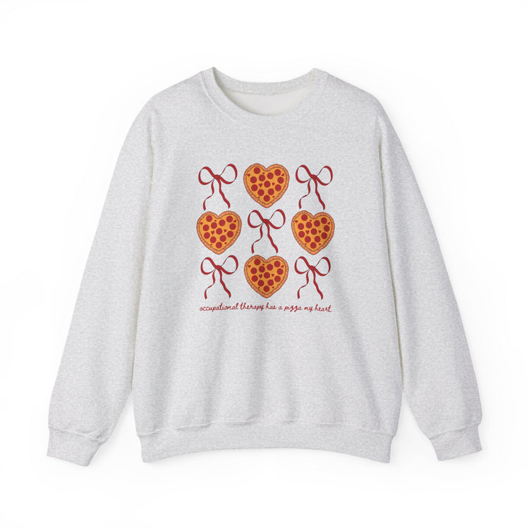 OT has a pizza my heart crewneck