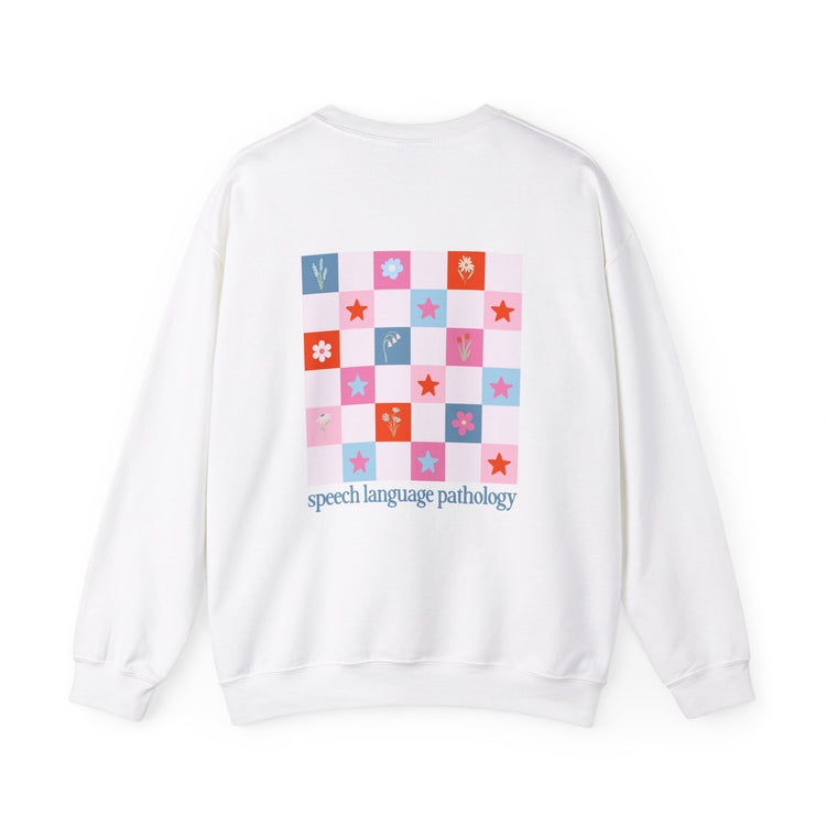 bloom in speech flowers crewneck