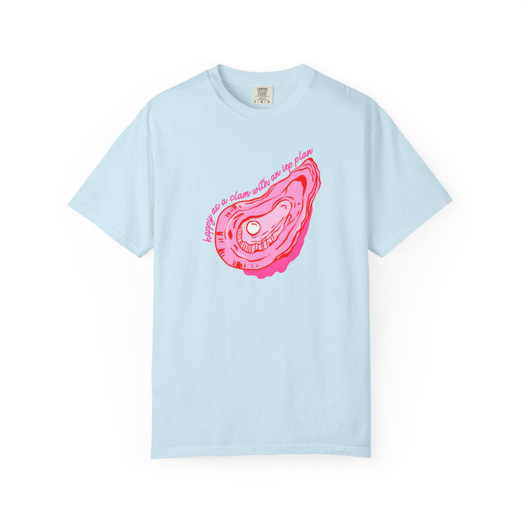 happy as a clam IEP plan comfort colors tee