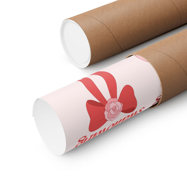 SLP scope cherries wall poster