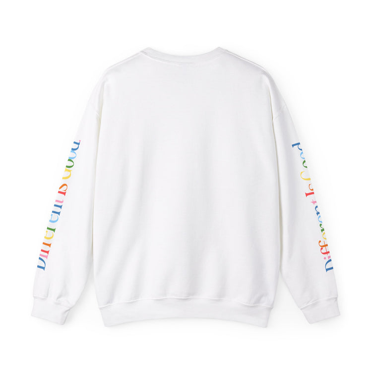 different is good tulips crewneck