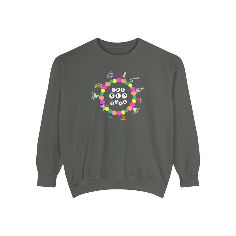 SLP ERAS friendship bracelet comfort colors crewneck