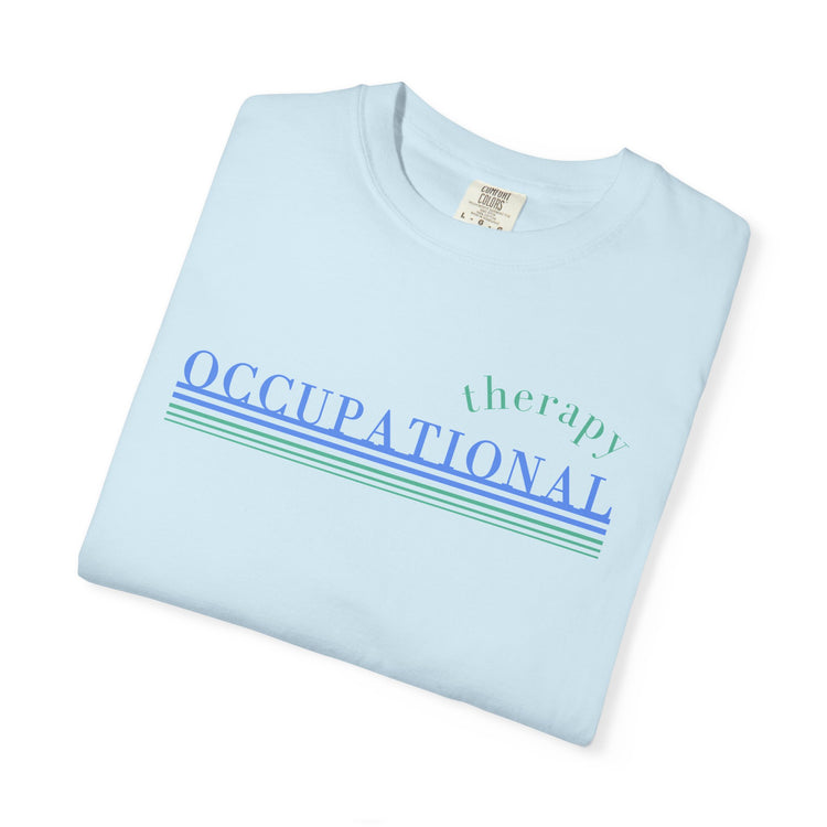 OT blue lines comfort colors tee