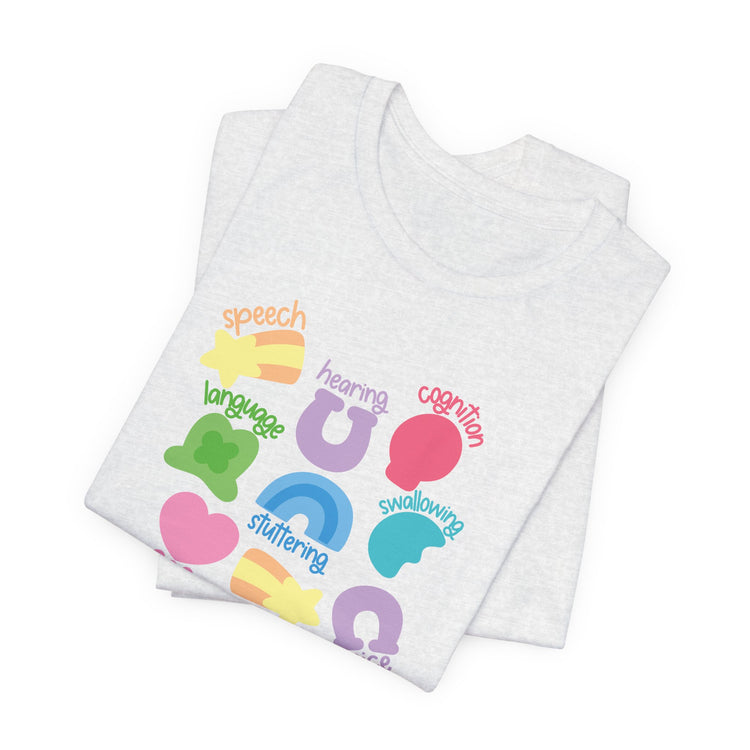 lucky speech charms tee