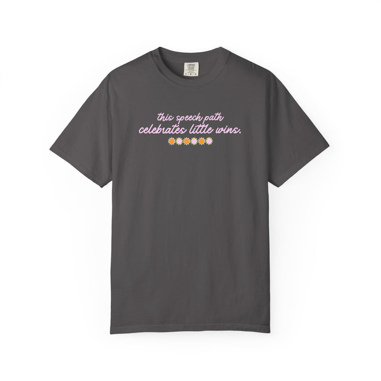 speech path little big wins front/back comfort colors tee