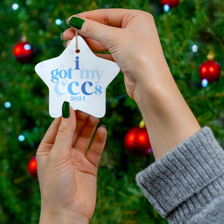 SLP ccc 2024 ornament - blue