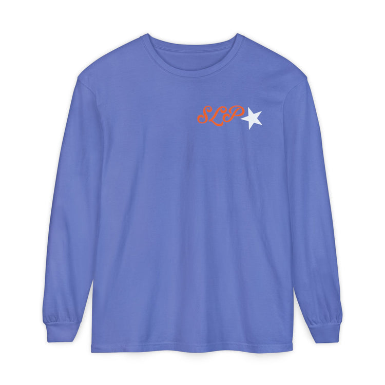 don't talk to me i'm writing reports front/back long sleeve tee