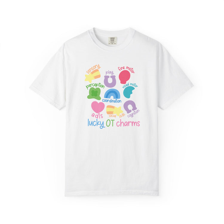 OT lucky charms comfort colors tee