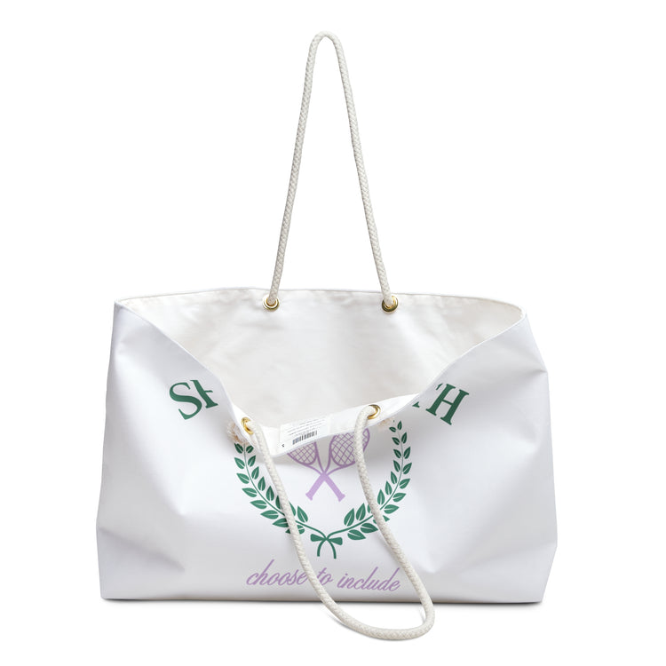 speech path oversized tote bag