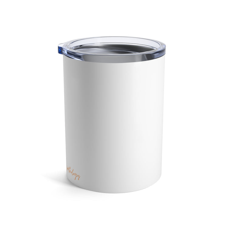 SLP scope of practice orange 10 oz tumbler