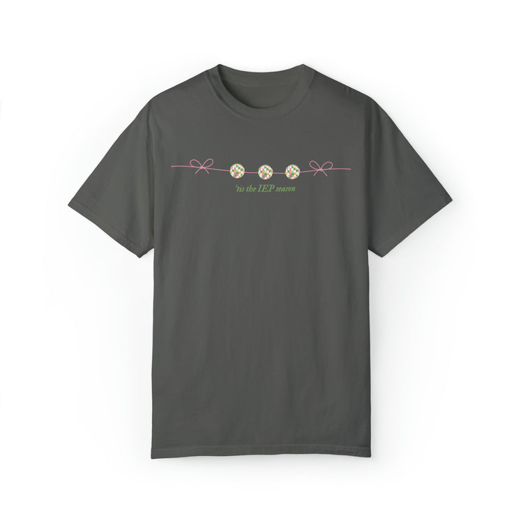 'tis the IEP season comfort colors tee