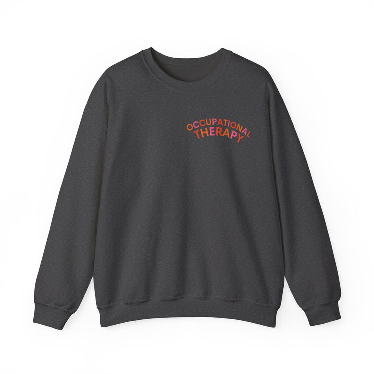 OT colorful arch crewneck