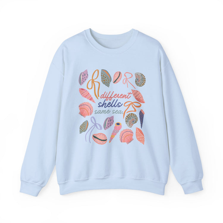 different shells, same sea crewneck