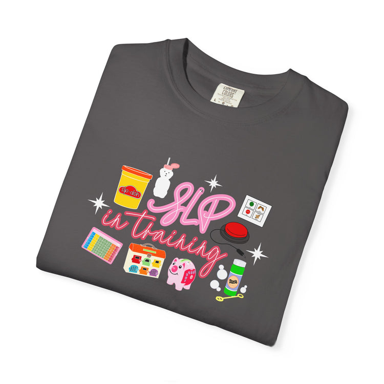 SLP in training comfort colors tee