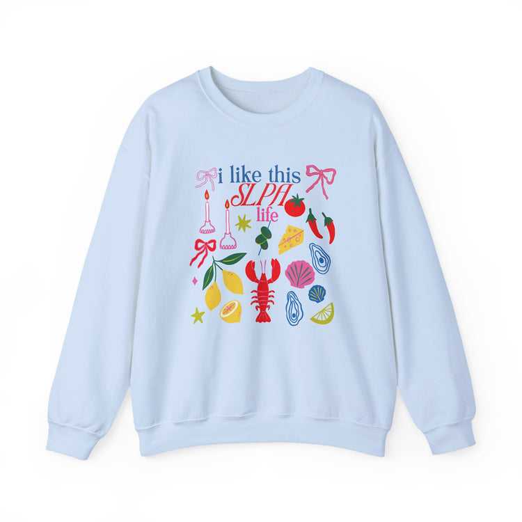 i like this SLPA life crewneck