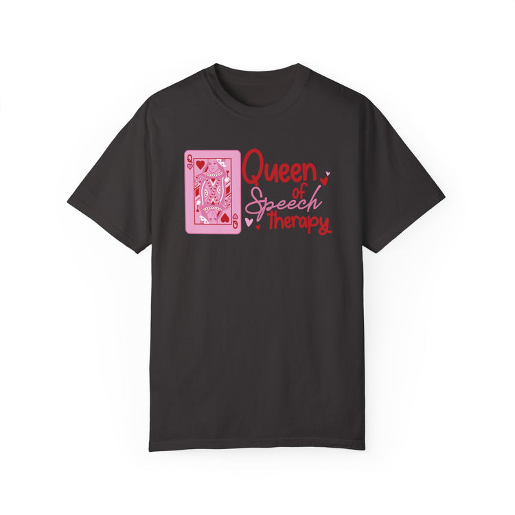 queen of hearts//speech comfort colors tee
