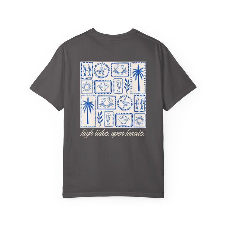 OT clam waves comfort colors tee