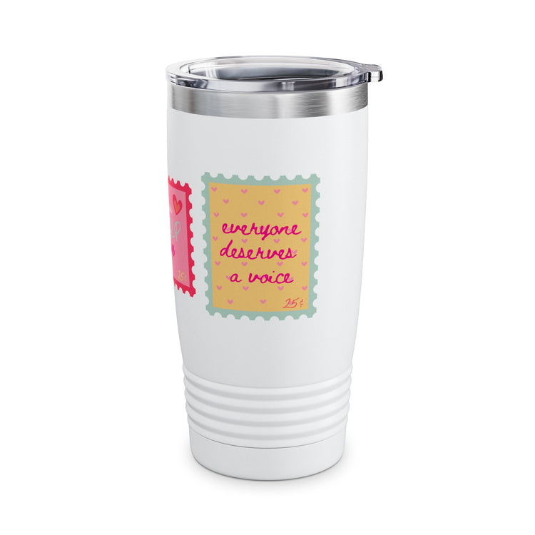 SLP stamps 20oz insulated tumbler