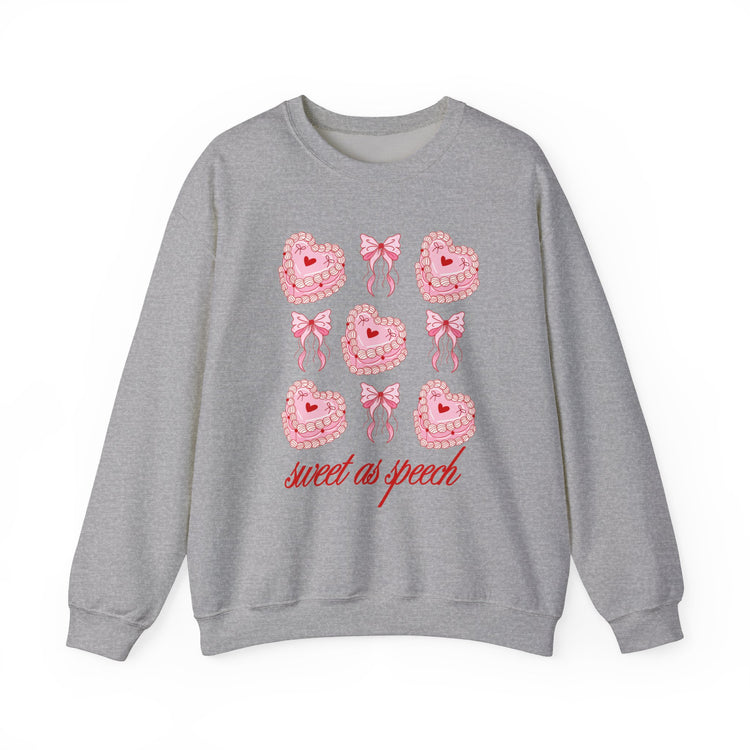 sweet as speech cake crewneck