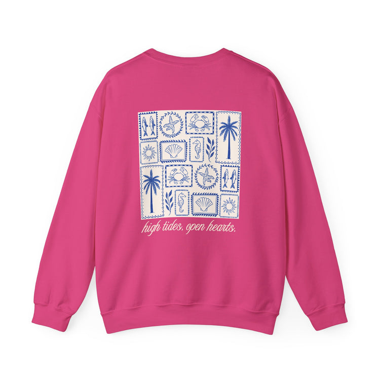 OT clam waves crewneck