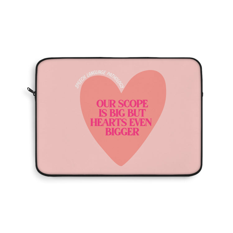 SLP heart scope laptop sleeve