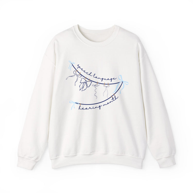 NSLHM bow clothespin crewneck