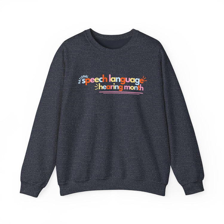 NSLHM colorful bold crewneck
