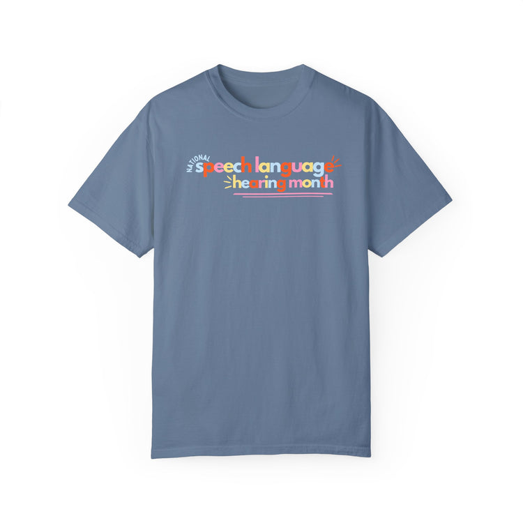 NSLHM colorful bold comfort colors tee