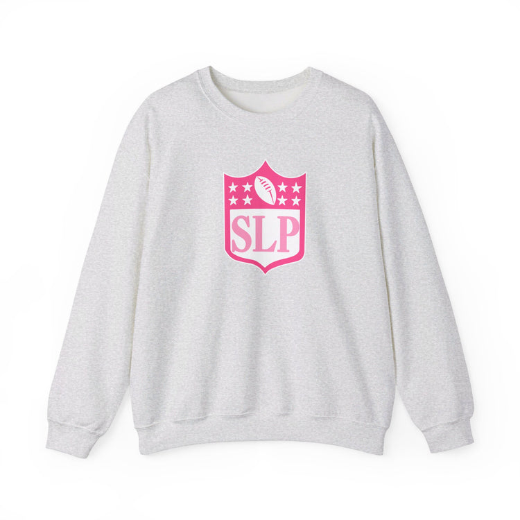 SLP football crest crewneck