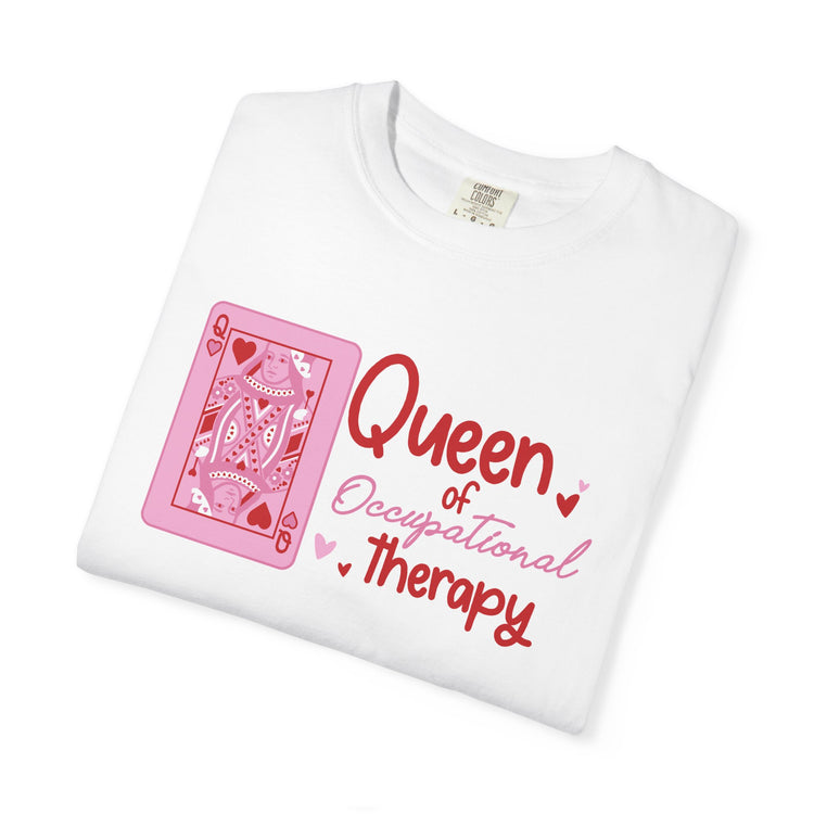 OT queen of hearts comfort colors tee