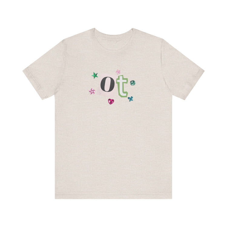 OT newspaper gem short sleeve tee