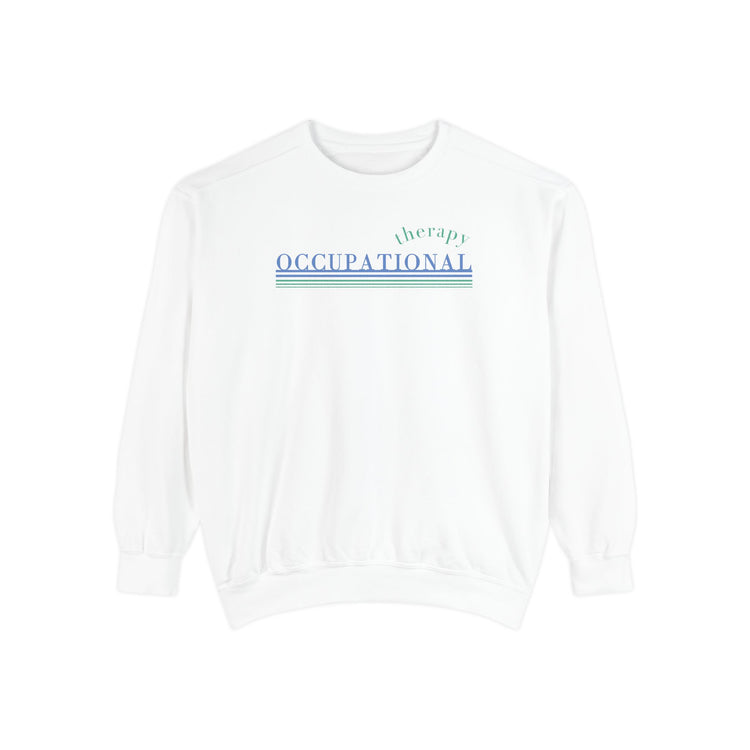 OT blue lines comfort colors crewneck