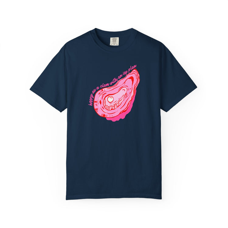 happy as a clam IEP plan comfort colors tee