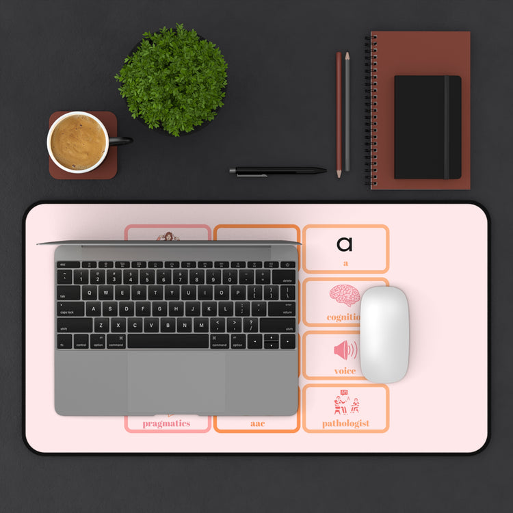 SLP AAC scope desk mat