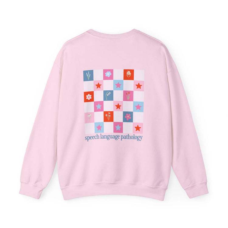 bloom in speech flowers crewneck