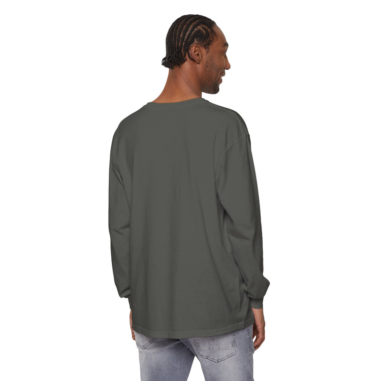 speech path disco smiley comfort colors long sleeve tee